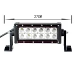 Proiector LED 36W 12/24V cu fascicul spot 30°, 2520 lm, 6000K (CH028)