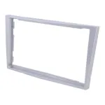 Ramă adaptoare 2DIN pentru Opel Astra, Vivaro, Zafira, argintie RAM-40.152.02