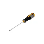 Șurubelniță dreaptă 3x100 mm din oțel CrV, vârf magnetizat, mâner ergonomic