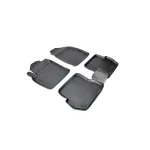 Covorașe auto cauciuc tip tăviță pentru Ford Fusion 2002-2012, set 4 buc.