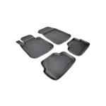 Set covoare cauciuc tip tavita pentru BMW Seria 1 E81/E87 (2004–2011)
