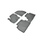 Set covorașe auto cauciuc tip tăviță pentru Ford Kuga I (2008–2013), 4 buc