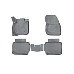 Covorase auto din cauciuc tip tavita pentru Ford Mondeo V 2015-2022, set 4 buc