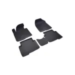 Set covorașe cauciuc tip tăviță pentru Hyundai Santa Fe IV (2018+), negru