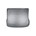Covor portbagaj tip tavita pentru Audi Q5 8RB (2008–2017), negru, cu bordura 4,5 cm