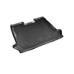 Covor portbagaj tip tavita pentru Fiat Doblo I Panorama scurt 2001-2009, negru