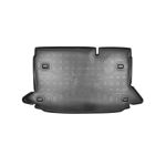 Covor portbagaj tip tavita pentru Ford EcoSport 2018+ negru, bordura 4,5 cm