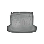 Tăviță portbagaj tip covor pentru Peugeot 508 I Berlina (2010–2018), neagră