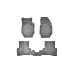 Covorașe auto din cauciuc tip tăviță pentru Renault Captur 4x4 2015–2018, set 4 buc