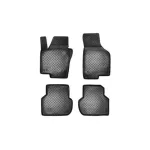Covorașe auto cauciuc tip tăviță pentru VW Jetta VI 2010-2018, set 4 buc