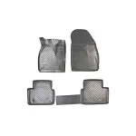 Set covorașe auto cauciuc tip tăviță pentru Opel Insignia 2008–2017, negru