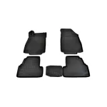 Covorașe auto cauciuc tip tăviță Opel Mokka 2012-2017, set 4 bucăți, negre