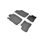 Covorașe auto cauciuc tip tăviță pentru Peugeot 206 (1998-2012), set 4 buc
