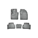 Set covorase auto cauciuc tip tavita pentru Toyota C-HR 2016+ (4 buc), negru