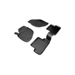 Covorașe auto din cauciuc tip tăviță pentru Volvo S60 2000-2009 și V70 2000-2007, set 4