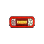 Lampă stop remorcă SMD 12V cu semnalizare, poziții, frână și marșarier (Cod 201706)