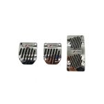 Set ornamente pedale auto universale antiderapante, transmisie manuala (3 piese)