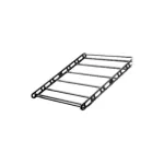 Portbagaj plafon auto metalic cu grilaj din oțel 100 x 98,5 cm, 100 kg (RB510)