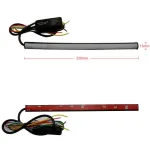 Banda DRL 30 cm cu semnalizare dinamica si fir separat pentru flash, 12V