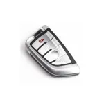 Carcasă telecomandă compatibilă BMW cu lamelă metalică, 4 butoane (Cod 1020-4B)