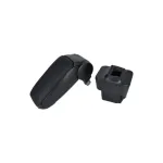 Cotieră auto compatibilă Opel Astra H 2004–2013, neagră, montaj pe tunel central