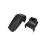 Cotieră auto neagră pentru Renault Clio 4 (2012–2019) cu montaj rapid