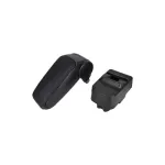 Cotieră auto compatibilă Skoda Fabia MK2 (2007-2014) neagră, montaj pe tunel central