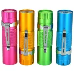 Lanterna LED 308 3W, 280 lm, cu clema si 3 baterii AAA incluse