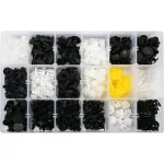 Set clipsuri auto compatibile Honda, 418 bucati, in cutie organizator (Cod 06656)