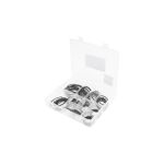 Trusa inele siguranta (zeghere) 100 bucati  Cod: BK81014