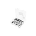 Trusă inele de siguranță (seger/zeghere) 100 bucăți, în cutie organizator BK81014