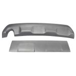 ​Set ornamente bara fata si spate Dacia Duster II 2018-> Argintiu texturat