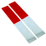 Abțibild reflectorizant 5x40 cm T073, set 2 bucăți pentru vizibilitate sporită