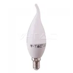Bec LED E14 tip lumânare 5.5W cu cip Samsung, 4000K (alb natural)