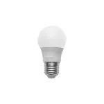 Bec LED E27 5W 220V din plastic, lumină caldă 3000K (BK87464)