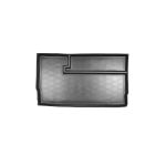 Covor portbagaj tip tavita pentru Renault Zoe 2014+, negru, cu bordura 4,5 cm