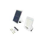 Lampă LED solară 12W cu senzor de mișcare, telecomandă și panou policristalin