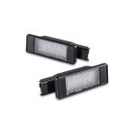Set 2x lampa LED pentru iluminare numar compatibil Peugeot, cod 7609