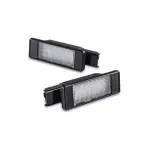 Set 2x lampa LED pentru iluminare numar compatibil Peugeot, cod 7609