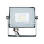 Proiector LED 10W cu cip Samsung SMD, IP65, 6400K, corp gri (COD 432)