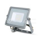 Proiector LED 20W cu cip Samsung, 4000K, IP65, corp gri (COD 446)
