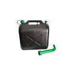 Canistră pentru combustibil 20L din plastic HDPE, certificată UN/ADR, cu prelungitor