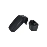 Cotieră auto neagră pentru Nissan Juke 2010-2019, montaj pe tunelul central