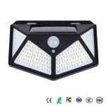 Lampă solară LED 20W, 800 lm, 100 SMD, cu senzor de mișcare (XY-100)
