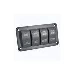 Panou cu 4 întrerupătoare 12V/24V pentru auto, barcă și utilaje, SPA04
