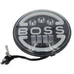 Proiector LED BOSS 50W 12-36V cu lumina de zi (DRL) si semnalizare