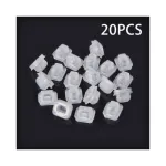 Set clipsuri din plastic D272, 20 bucăți, prindere rapidă pentru panouri auto