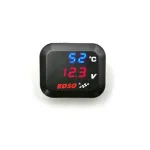 Termometru auto 4în1 cu încărcător USB 3A pentru bord și voltmetru 12V (DS4030)