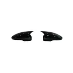 Capace oglinda tip Batman, negru lucios, pentru VW Passat B7 2011-2014 (set 2)