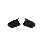 Capace oglinzi tip Batman negru lucios, compatibile Renault Fluence 2009-2016 (set 2)